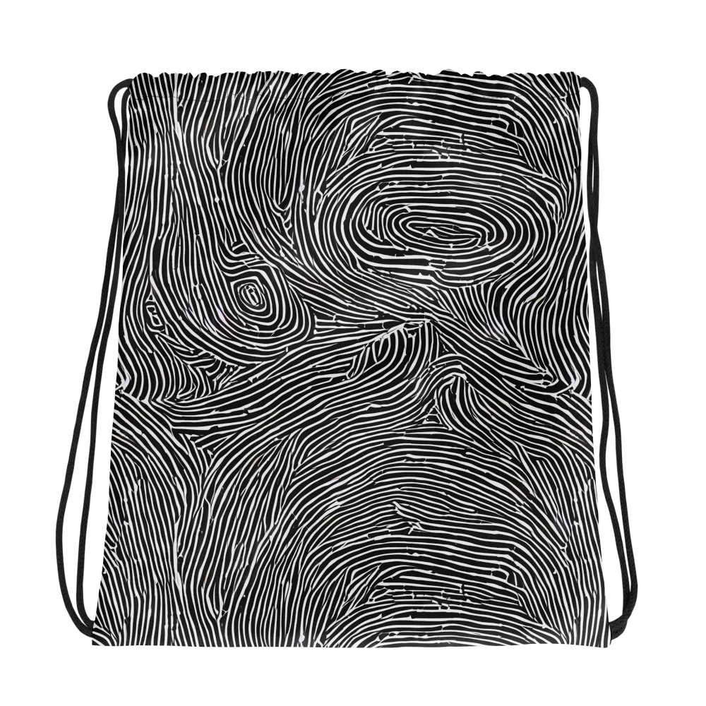 Inkwood Pulse on Drawstring Bag — Photo