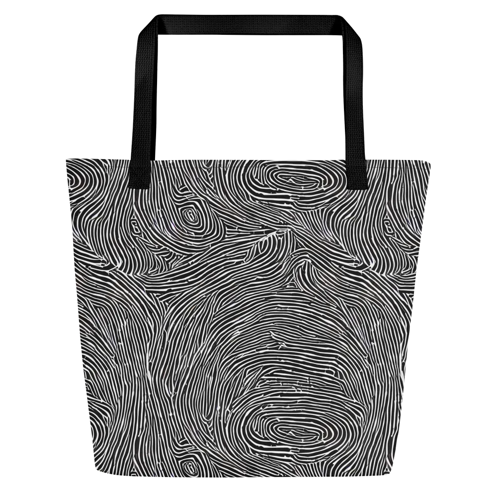 Inkwood Pulse on Large Tote Bag W/ Pocket — Front