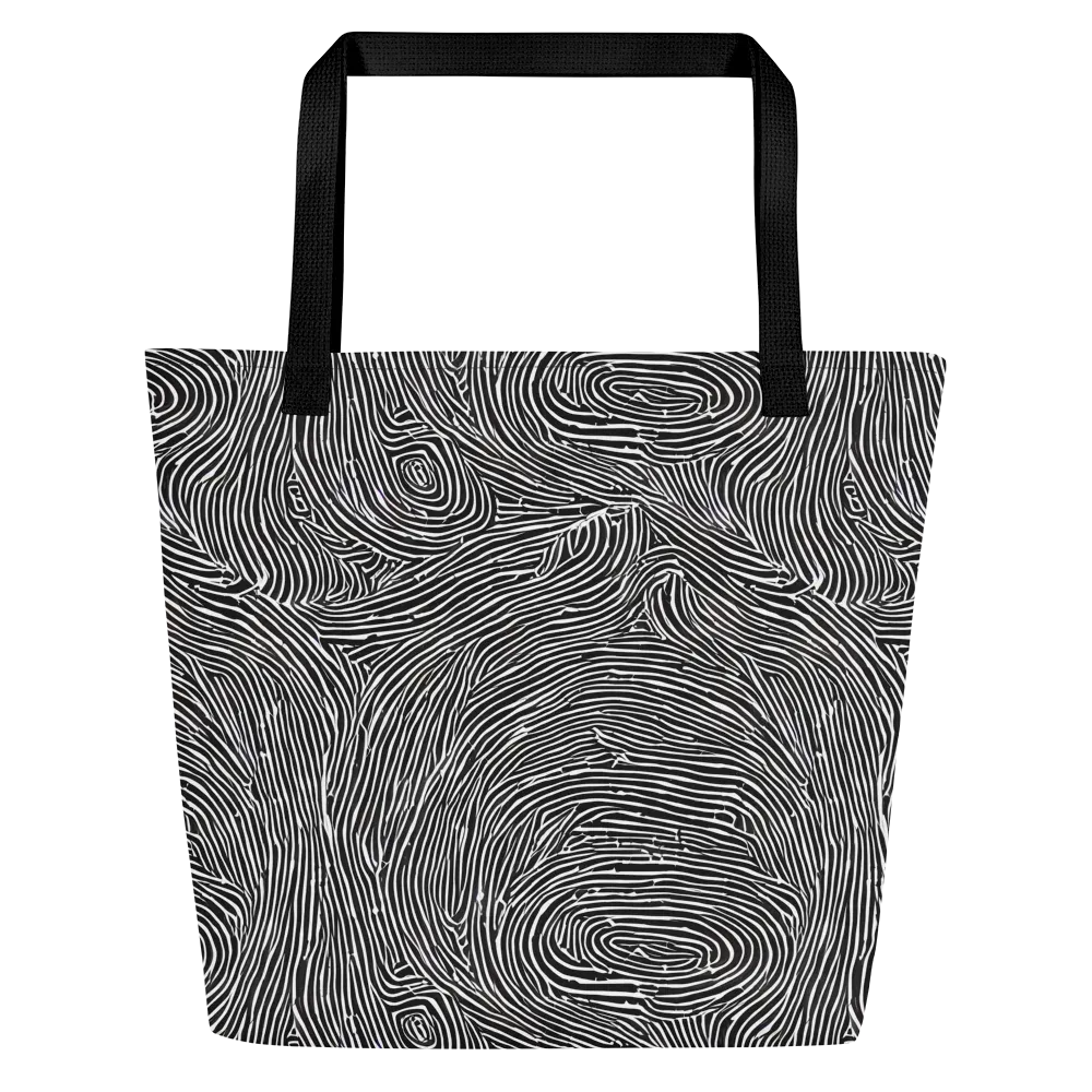 Inkwood Pulse on Large Tote Bag W/ Pocket — Front