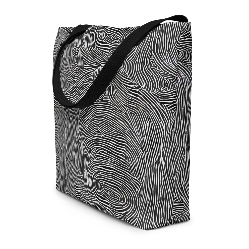 Inkwood Pulse on Large Tote Bag W/ Pocket — Front