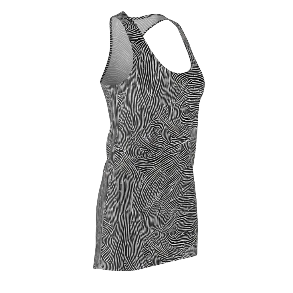 Inkwood Pulse on Racerback Dress — Front Side