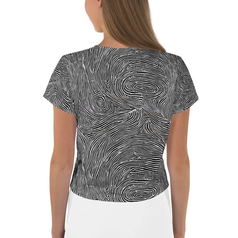 Inkwood Pulse on Crop Tee — Back