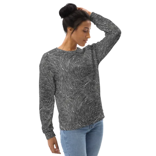 Inkwood Pulse on a Sweatshirt