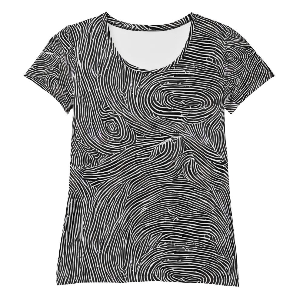 Inkwood Pulse on Women's Athletic T-Shirt — Front