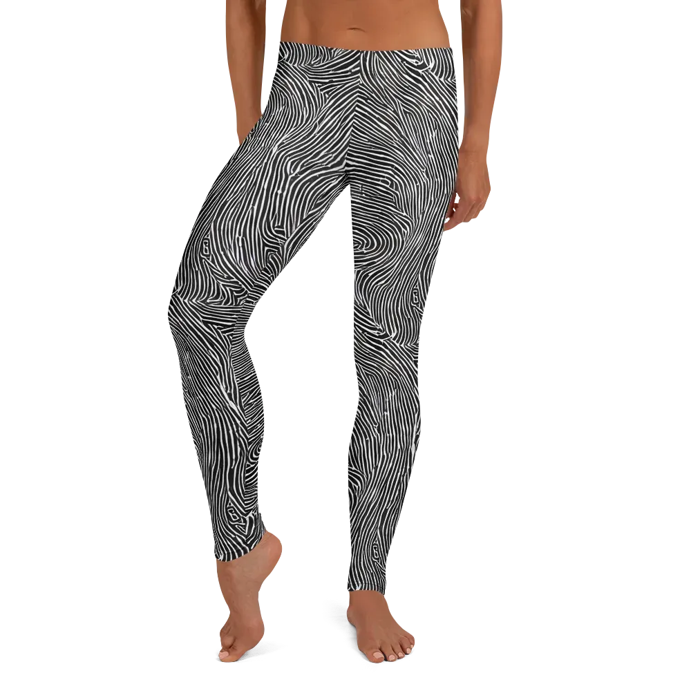 Inkwood Pulse on Leggings — Front
