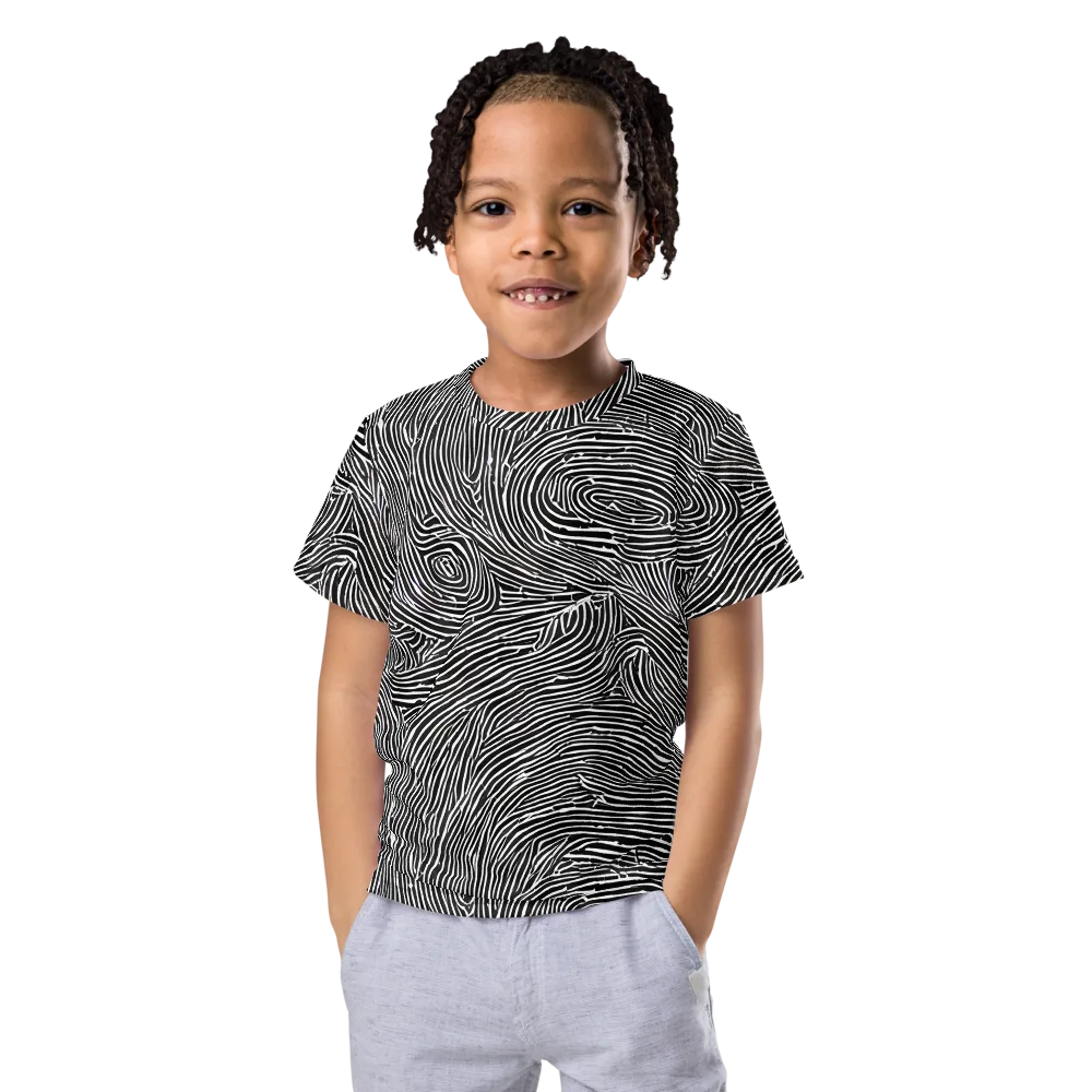 Inkwood Pulse on Kids Crew Neck T-Shirt — Front