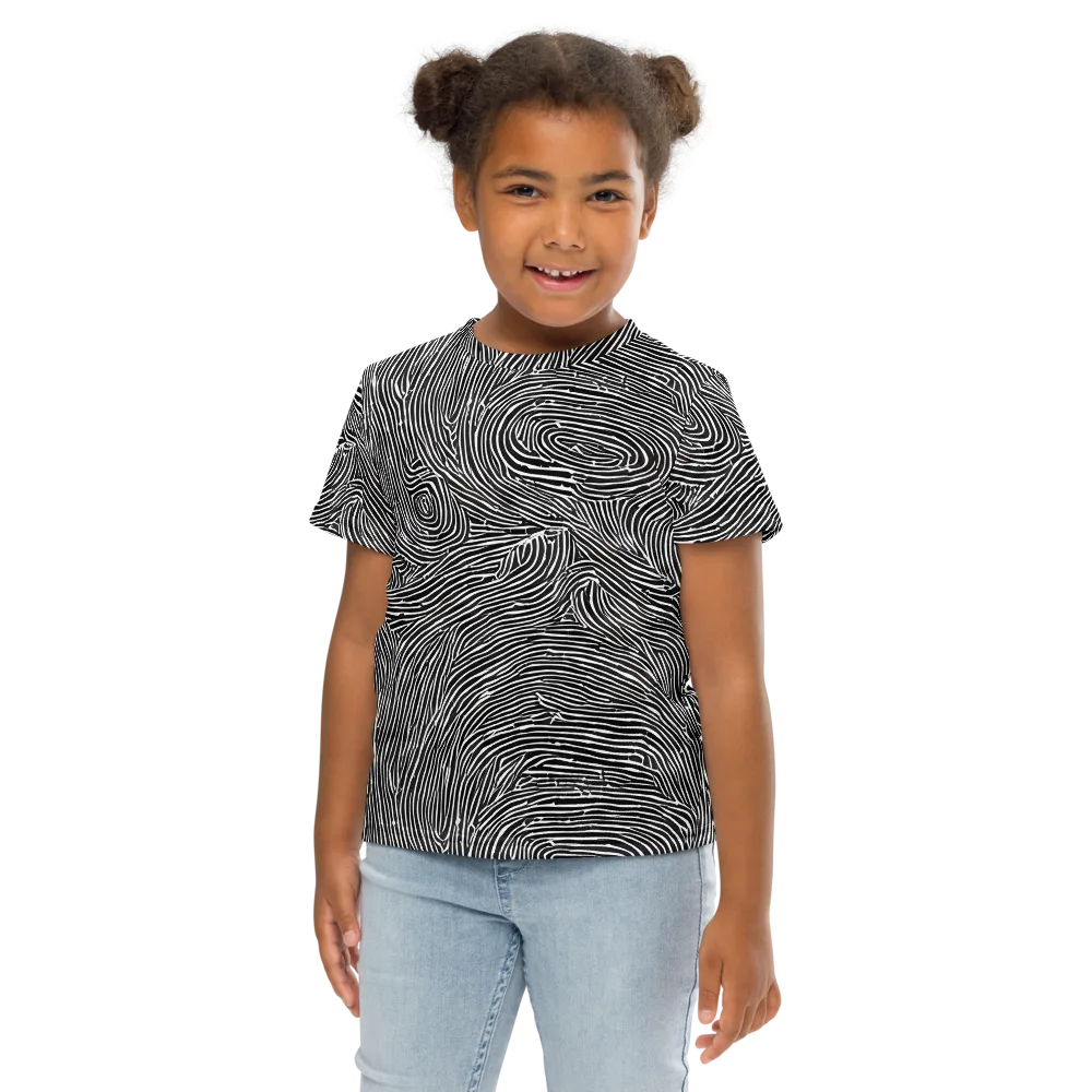 Inkwood Pulse on Kids Crew Neck T-Shirt — Front