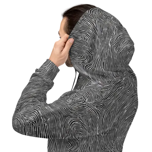 Inkwood Pulse on a Hoodie