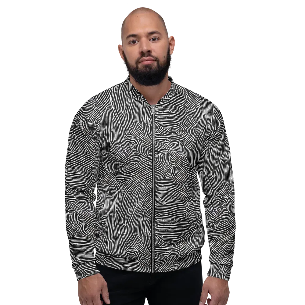 Inkwood Pulse on Bomber Jacket — Front