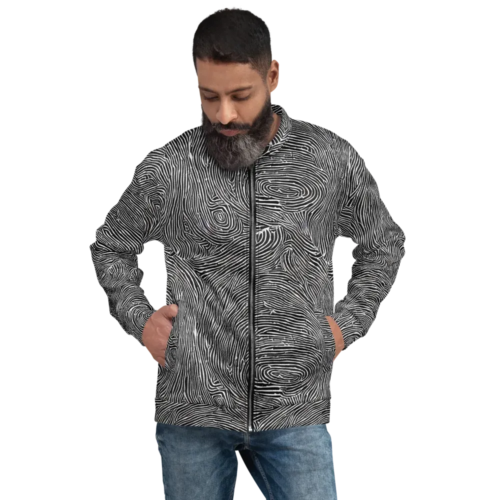 Inkwood Pulse on Bomber Jacket — Front