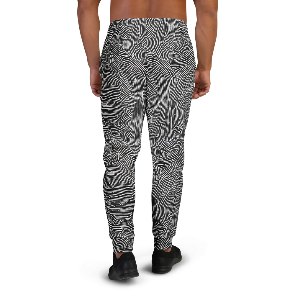 Inkwood Pulse on Men's Joggers — Back