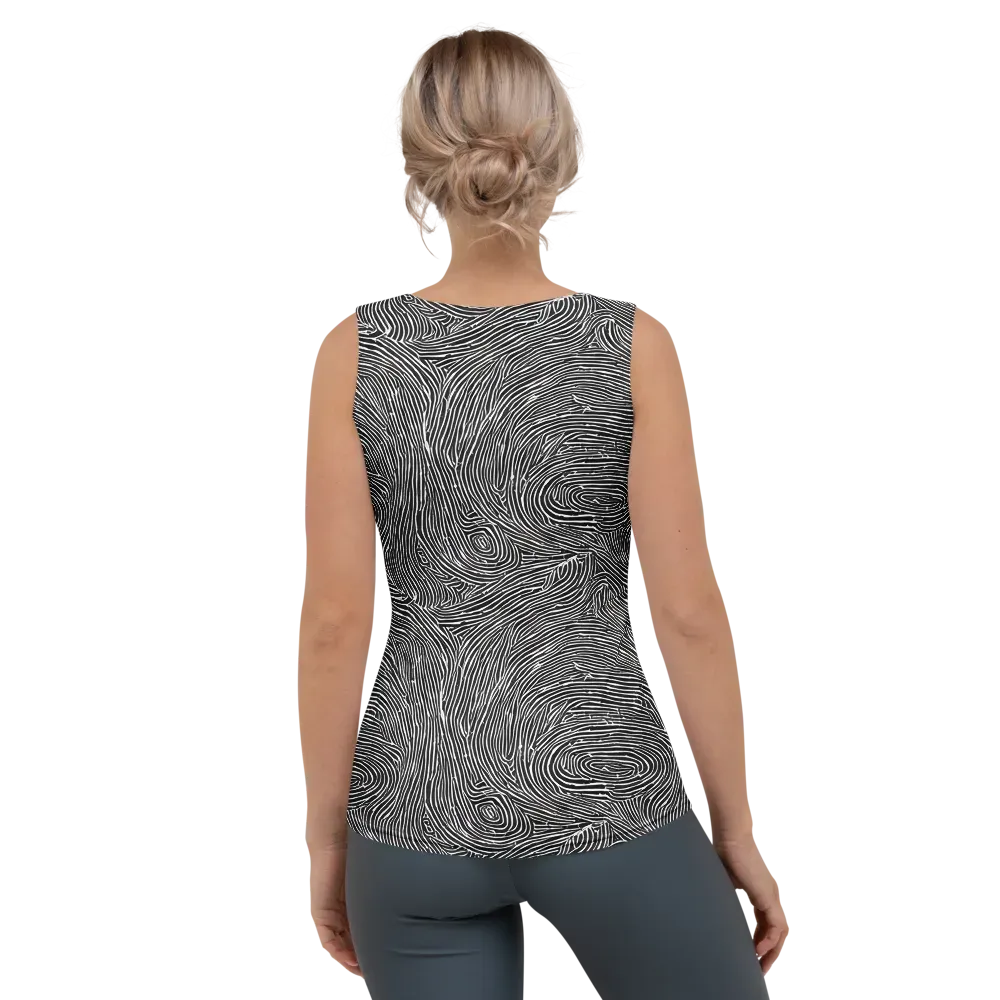 Inkwood Pulse on Women's Tank Top — Back