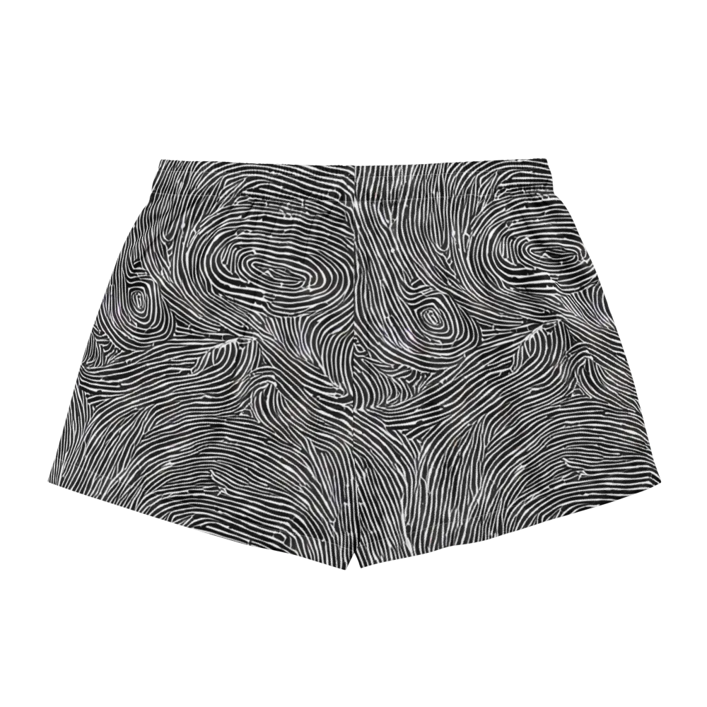 Inkwood Pulse on Women's Pajama Shorts — Back