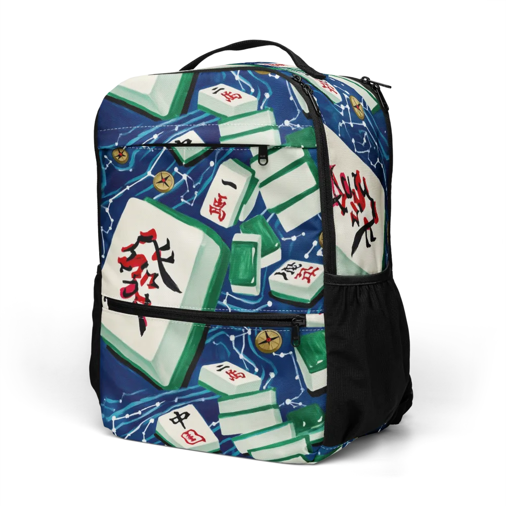 Compass Almanac on Utility Backpack — Left Front