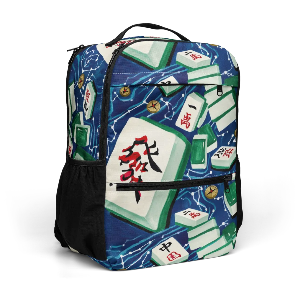 Compass Almanac on Utility Backpack — Right Front