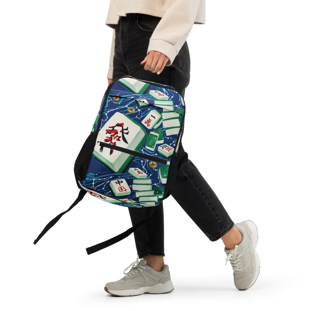 Compass Almanac on Utility Backpack — Front