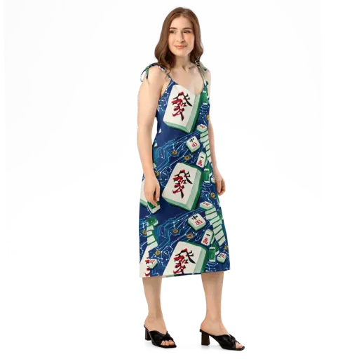 Compass Almanac on a Slip Dress