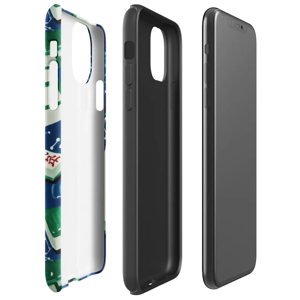 Compass Almanac on Tough Case for iPhone® — Right