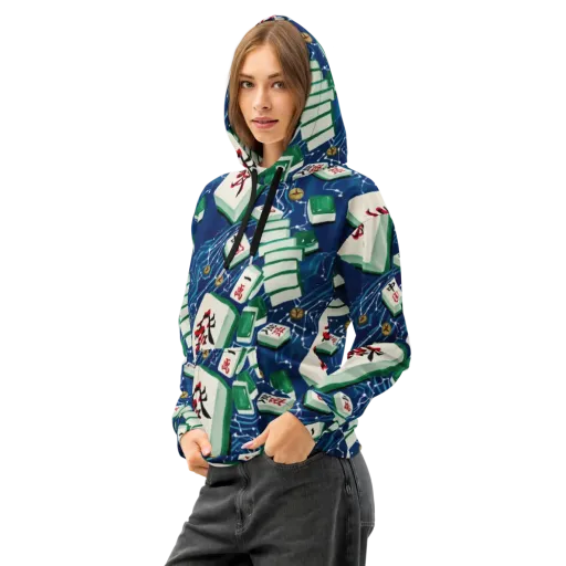 Compass Almanac on a Cotton Hoodie