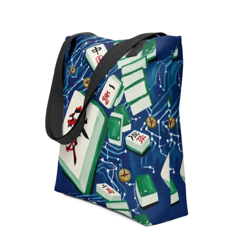 Compass Almanac on a Tote Bag