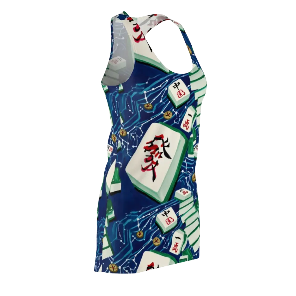 Compass Almanac on Racerback Dress — Front Side