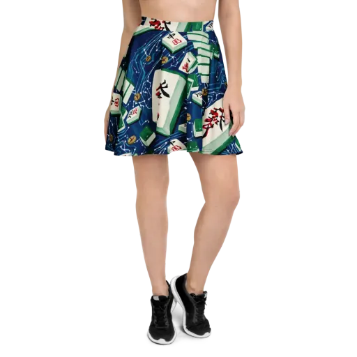 Compass Almanac on a Skater Skirt