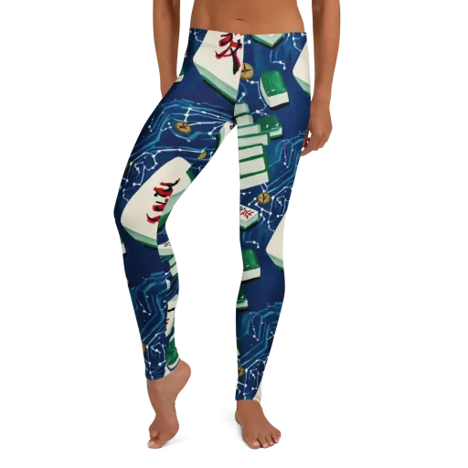 Compass Almanac on a Leggings