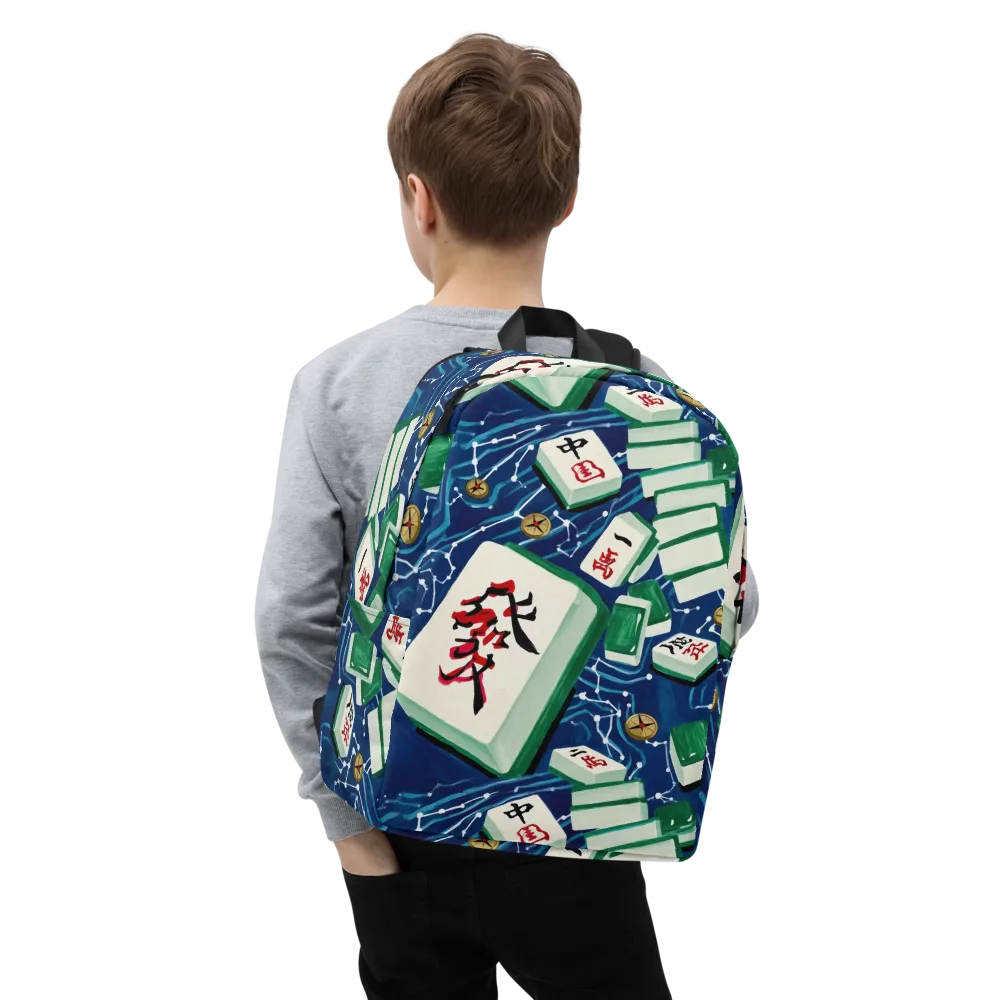 Compass Almanac on Minimalist Backpack — Zoomed-in