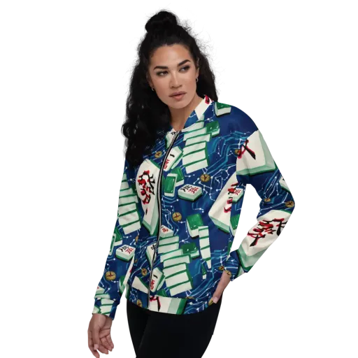 Compass Almanac on a Bomber Jacket