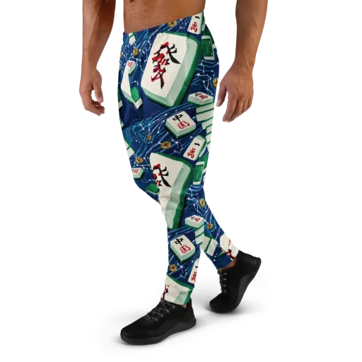Compass Almanac on a Men's Joggers