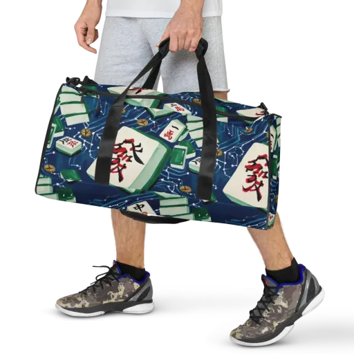 Compass Almanac on a Duffle Bag