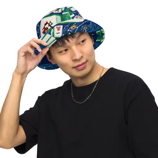 Compass Almanac on a Reversible Bucket Hat