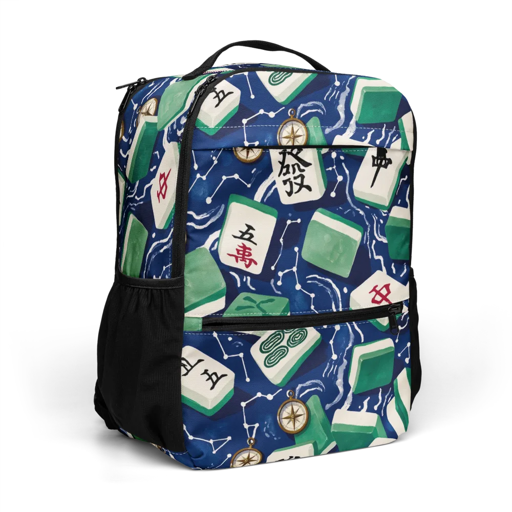 Compass Fortune on Utility Backpack — Right Front