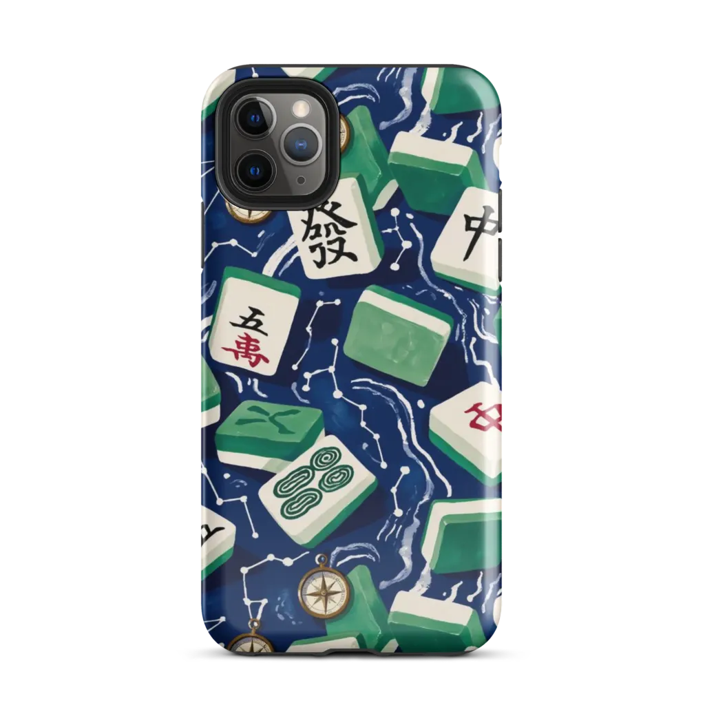 Compass Fortune on Tough Case for iPhone® — Front