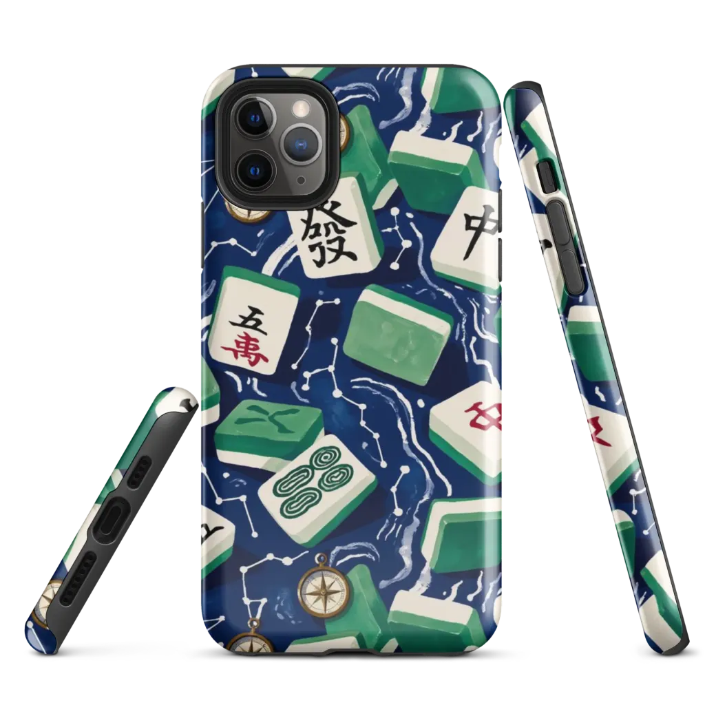Compass Fortune on Tough Case for iPhone® — Front
