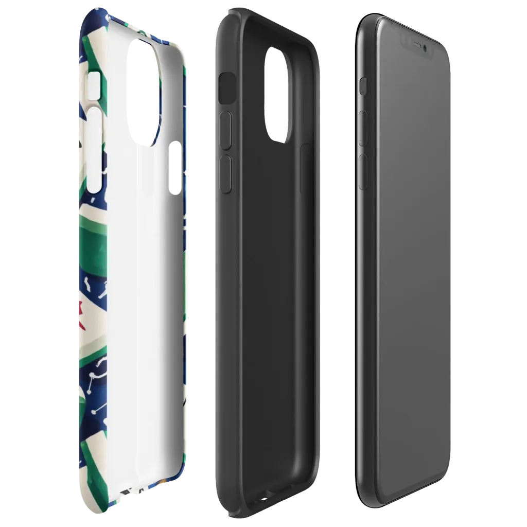 Compass Fortune on Tough Case for iPhone® — Right