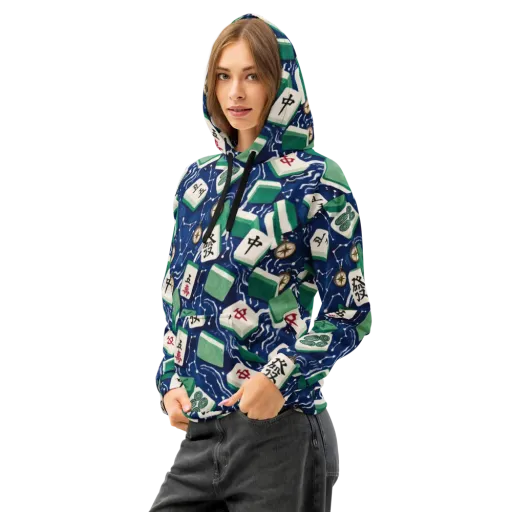 Compass Fortune on a Cotton Hoodie