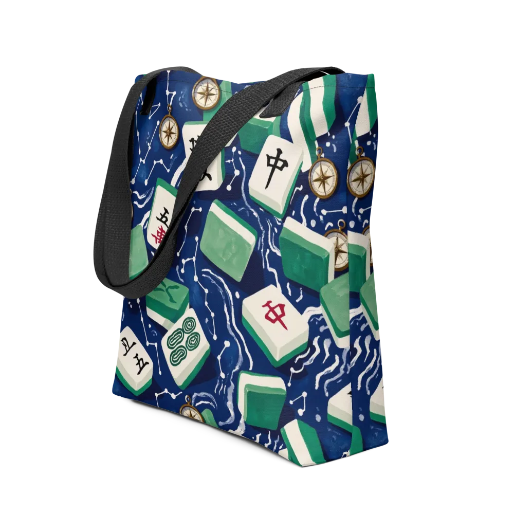 Compass Fortune on Tote Bag — Front