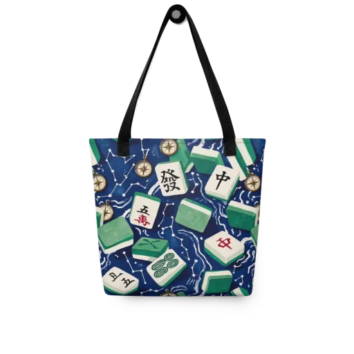 Compass Fortune on a Tote Bag