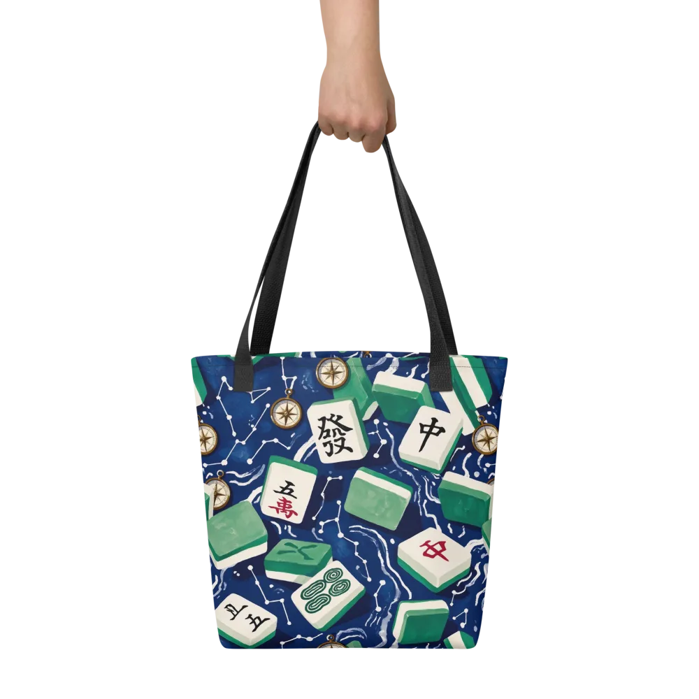 Compass Fortune on Tote Bag — Front