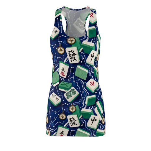Compass Fortune on a Racerback Dress