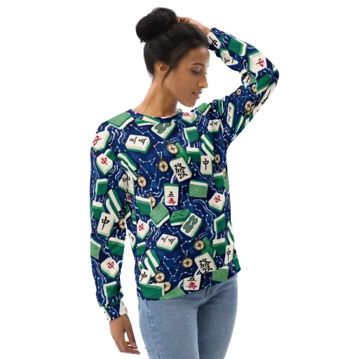 Compass Fortune on a Sweatshirt