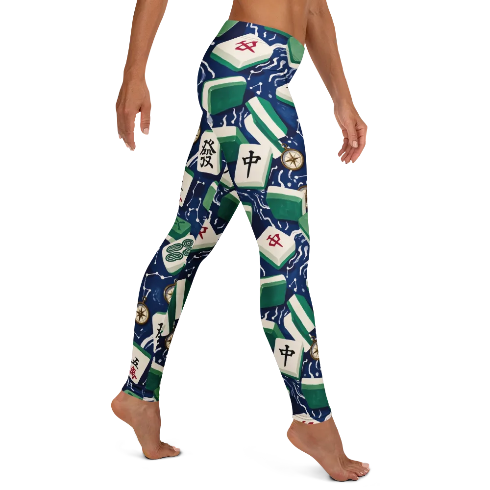 Compass Fortune on Leggings — Right