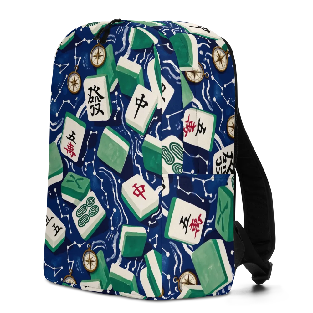 Compass Fortune on Minimalist Backpack — Left