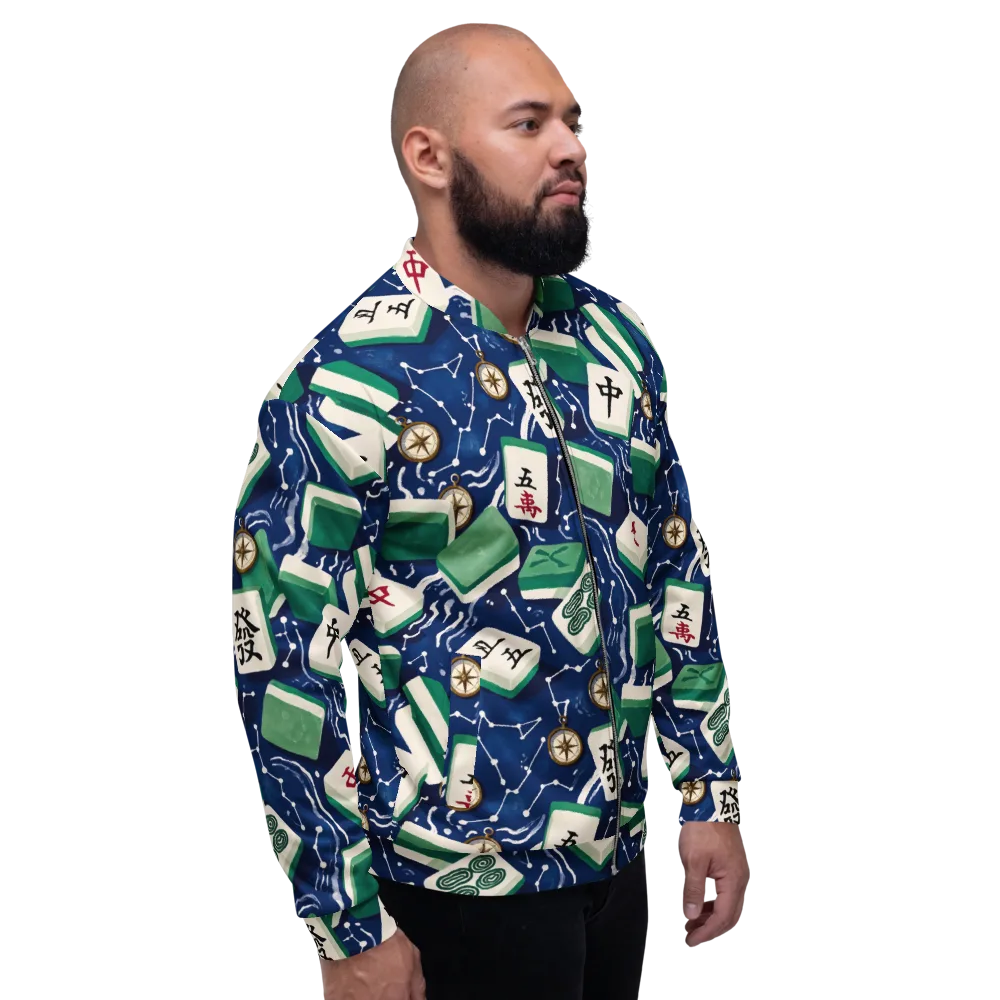 Compass Fortune on Bomber Jacket — Right