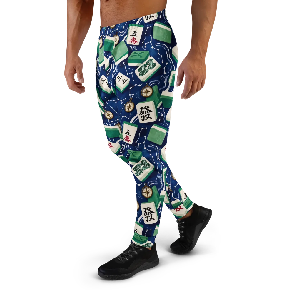 Compass Fortune on Men's Joggers — Left