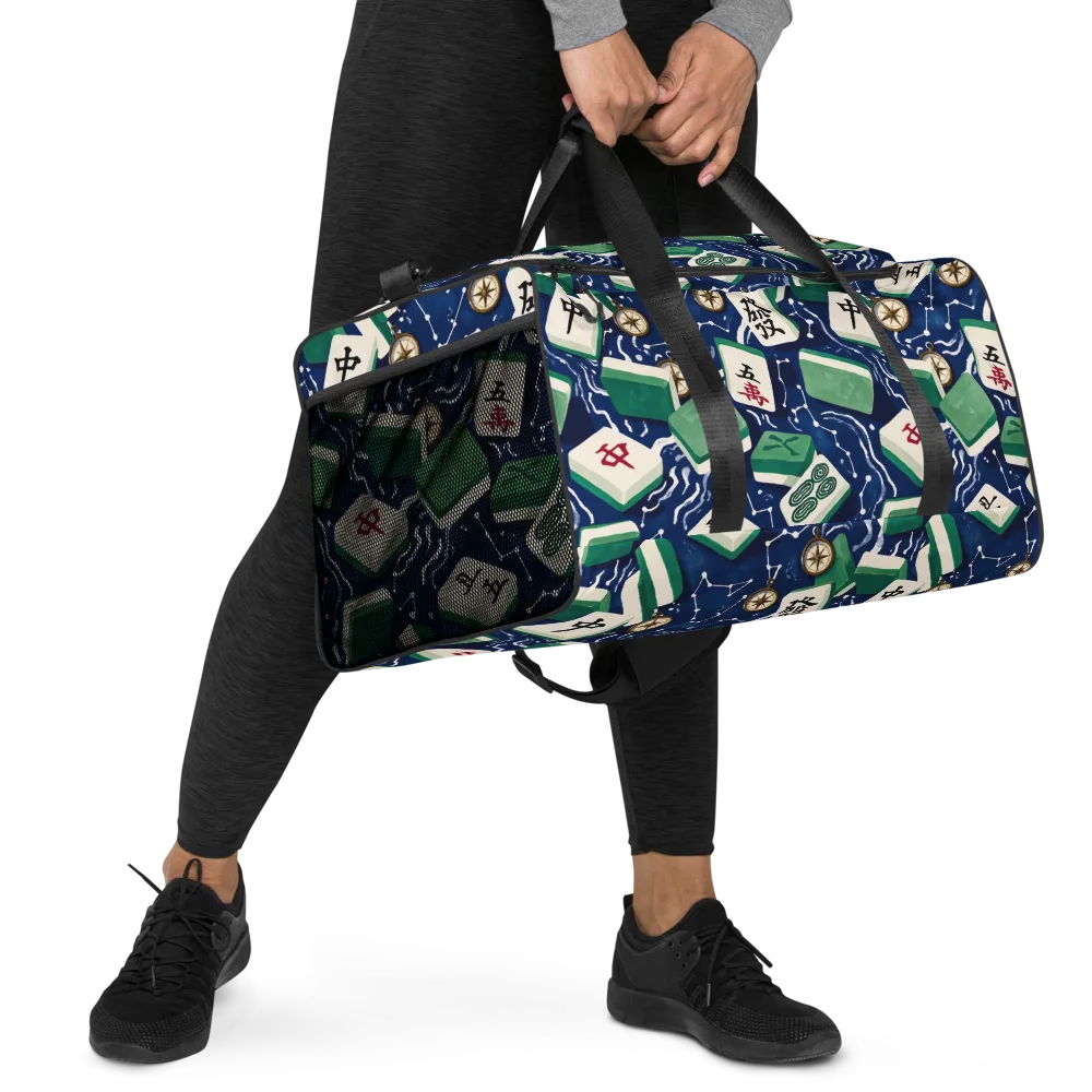 Compass Fortune on Duffle Bag — Right Front