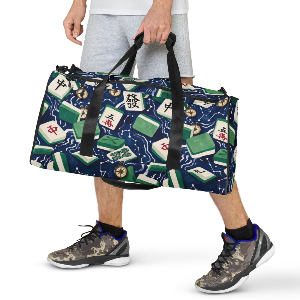 Compass Fortune on Duffle Bag — Front