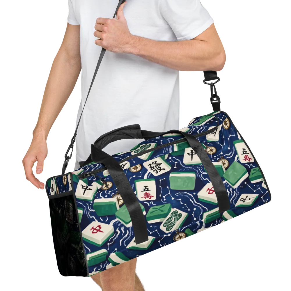Compass Fortune on Duffle Bag — Right Front