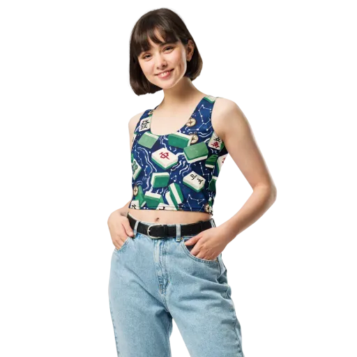 Compass Fortune on a Crop Top